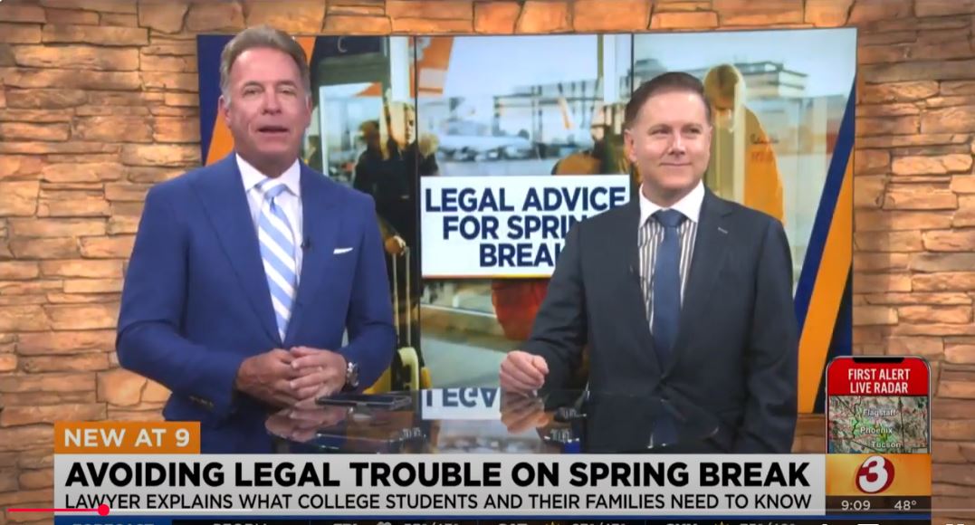 College Students Navigate Spring Break with Legal Insights from Criminal Defense Attorney Josh Kolsrud